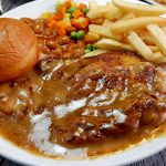 char-grill spicy chicken chop with homemade dynamite sauce png Singapore