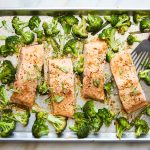 Salmon Fillet With Broccoli