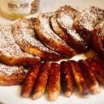 French Toast with Chicken Sausage